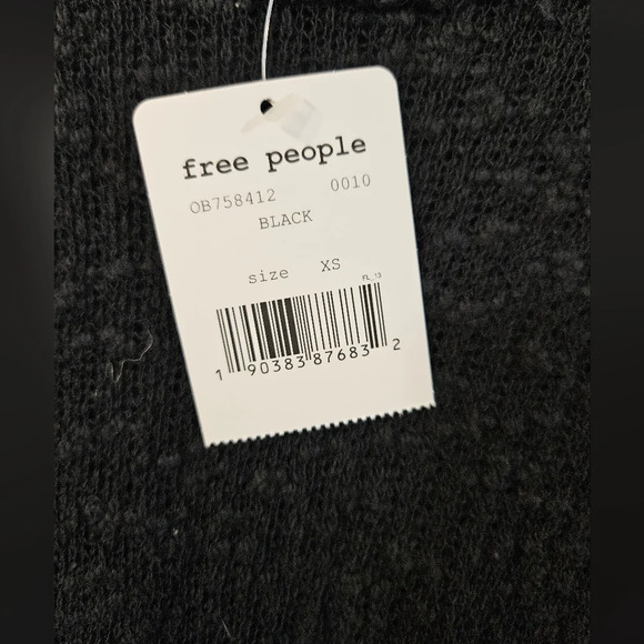 NWT FREE PEOPLE Island Girl Hacci Tee - Picture 4 of 8